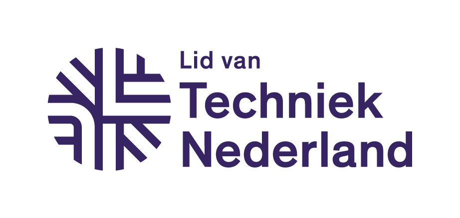 Certificering door Techniek Nederland. Hiermee tonen we aan dat we staan voor veiligheid, gezondheid en milieu